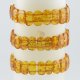 Cognac Baltic amber natural bracelet